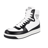 Prada Women's White District High-Top Sneaker 1T638M