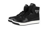 Prada Women's Black District High-Top Sneaker 1T638M