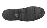 Prada Women's Black Full Brogue Leather Half-Boot 1T778L