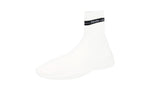 Prada Women's 1T898I 3KKD F0009 Textile High-Top Sneaker