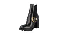 Prada Women's 1T924H V69 F0002 Leather Half-Boot