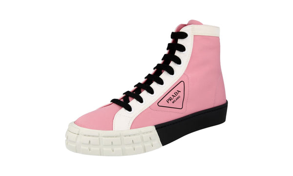Prada Women's 1T941L 89C F0A3D Textile High-Top Sneaker