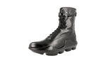 Prada Women's 1U049G 3L03 F0002 Full Brogue Leather Half-Boot