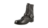 Prada Women's 1U230F WAG F0002 welt-sewn Leather Half-Boot