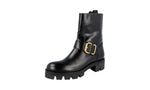 Prada Women's 1U935H V69 F0002 Leather Half-Boot