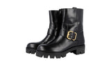 Prada Women's Black Leather Half-Boot 1U935H