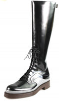 Prada Women's Black welt-sewn Leather Boots 1W054G