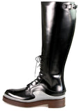 Prada Women's Black welt-sewn Leather Boots 1W054G