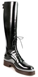 Prada Women's Black welt-sewn Leather Boots 1W054G