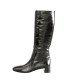 Prada Women's Black Leather Boots 1W487D