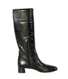 Prada Women's Black Leather Boots 1W487D