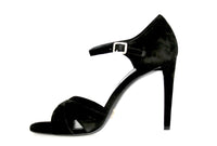 Prada Women's Black Leather Sandals 1X295F