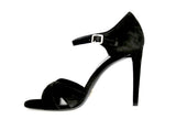 Prada Women's Black Leather Sandals 1X295F