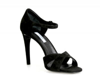 Prada Women's Black Leather Sandals 1X295F