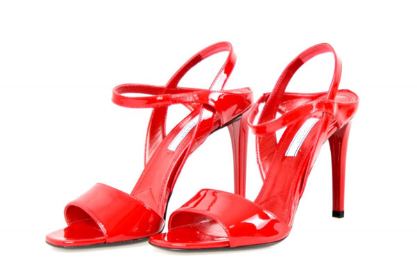 Prada Women's 1X296F 069 F0011 Leather Sandals