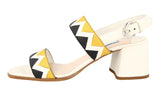 Prada Women's Multicoloured Saffiano Leather Pumps / Heels 1X561H