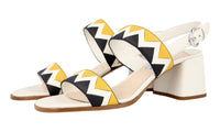 Prada Women's Multicoloured Saffiano Leather Pumps / Heels 1X561H
