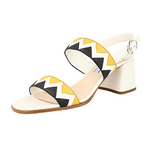 Prada Women's Multicoloured Saffiano Leather Pumps / Heels 1X561H