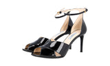 Prada Women's Black Leather Pumps / Heels 1X640H