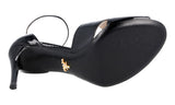 Prada Women's Black Leather Pumps / Heels 1X640H