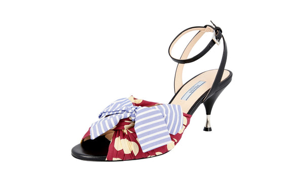 Prada Women's 1X771I 3KD1 F0WKX Textile Pumps / Heels