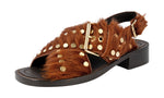 Prada Women's 1X996H 3I9O F0046 welt-sewn Leather Sandals
