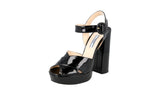 Prada Women's 1XP882 LZF F0002 130 Leather Pumps / Heels