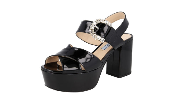 Prada Women's 1XP97A 069 F0002 Leather Shoes