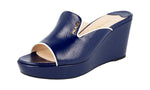 Prada Women's 1XX168 3D15 F0V41 Saffiano Leather Leather Sandals