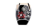 Prada Women's Black Saffiano Leather Sandals 1XX237
