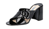 Prada Women's 1XX304 069 F0002 Leather Pumps / Heels