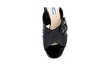 Prada Women's Black Leather Sandals 1XX304