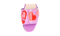 Prada Women's Purple Leather Sandals 1XX343