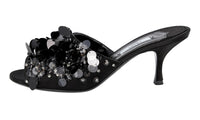Prada Women's Black Leather Pumps / Heels 1XX353