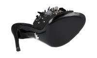 Prada Women's Black Leather Pumps / Heels 1XX353