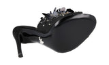 Prada Women's Black Leather Pumps / Heels 1XX353