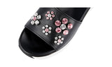 Prada Women's Black Leather Sandals 1XX400