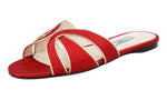 Prada Women's 1XX412 3D23 F0041 005 Leather Sandals