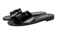 Prada Women's Black Leather Sandals 1XX497