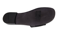 Prada Women's Black Leather Sandals 1XX497