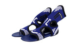 Prada Women's Blue Sandals 1Y444L