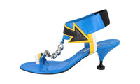 Prada Women's Blue Leather Pumps / Heels 1Y537G