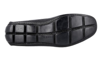 Prada Men's Black Leather Loafers 2D1102