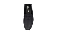 Prada Men's Black Leather Loafers 2D1102