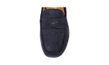 Prada Men's Blue Leather Logo Loafers 2D2170