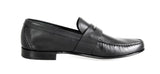 Prada Men's Black High-Quality Saffiano Leather Penny Business Shoes 2DA060