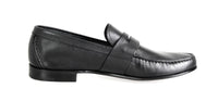 Prada Men's Black Saffiano Leather Penny Business Shoes 2DA060