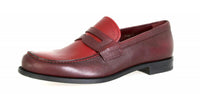 Prada Men's Red welt-sewn Leather Loafers 2DA061