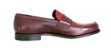 Prada Men's Red welt-sewn Leather Loafers 2DA061