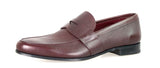 Prada Men's Brown Saffiano Leather Penny Business Shoes 2DA066